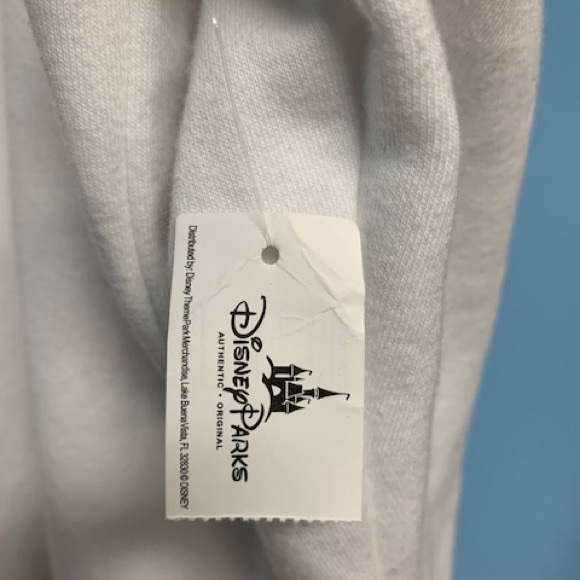 NWT 2019 Disney World jacket hoodie white blue Mickey Mouse Goofy Minnie… - Picture 7 of 8